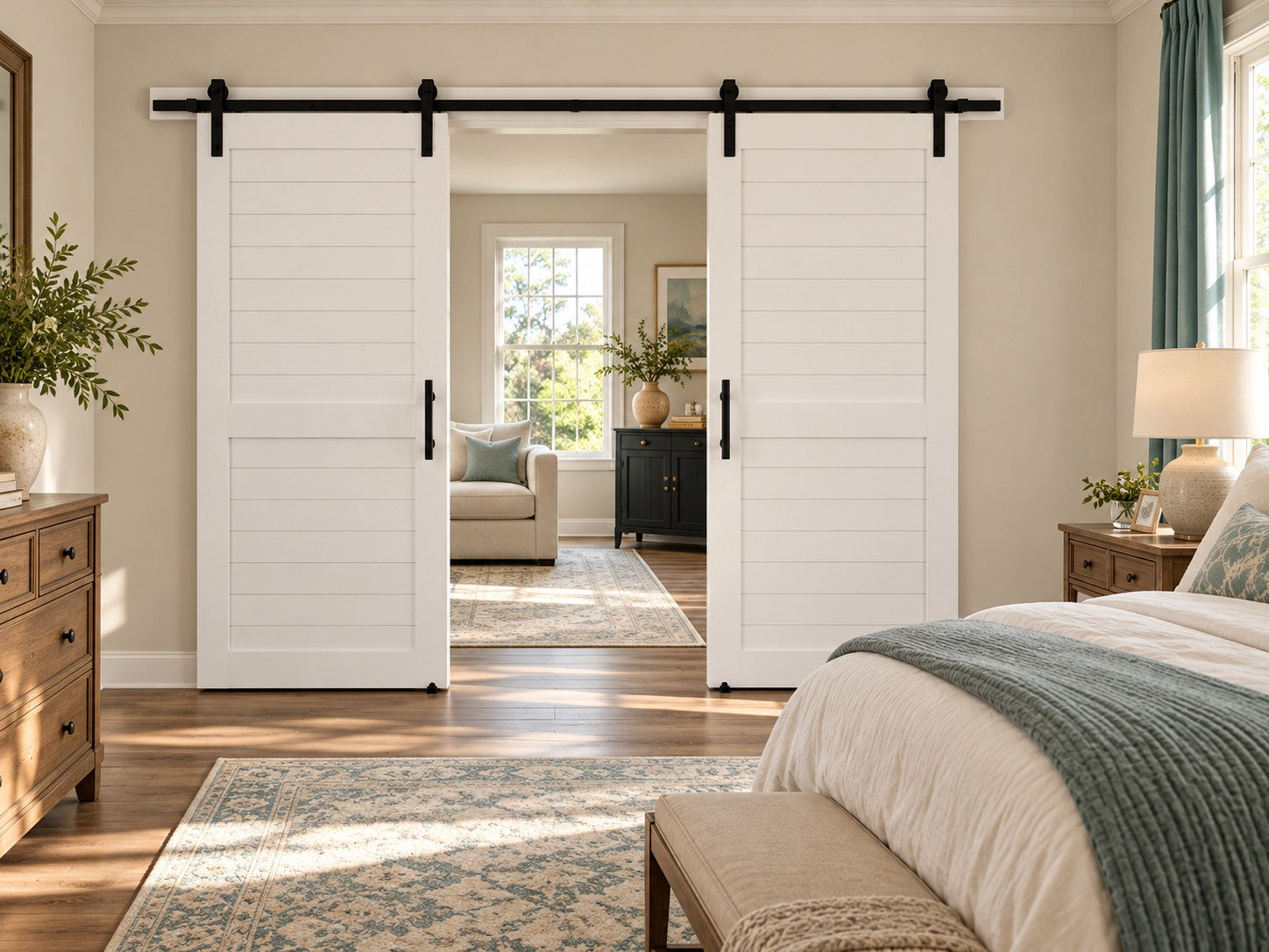 Heritage Custom Barn Door lifestyle design concept