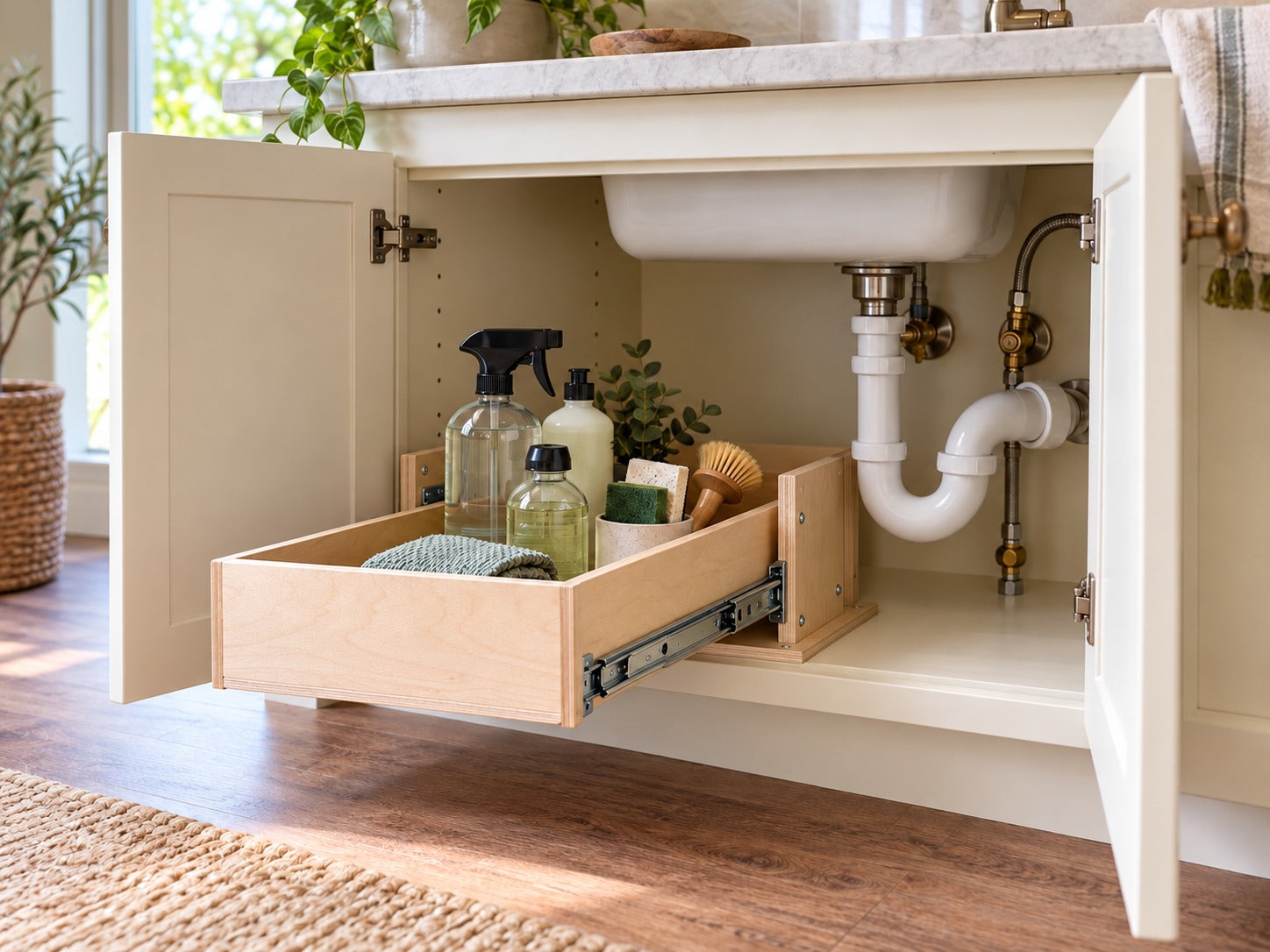 Summit Under-Sink Organizer lifestyle design concept