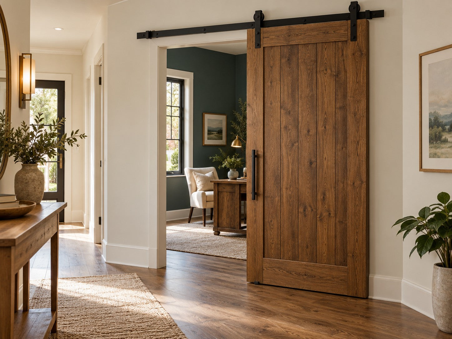Foundry Barn Door lifestyle design concept