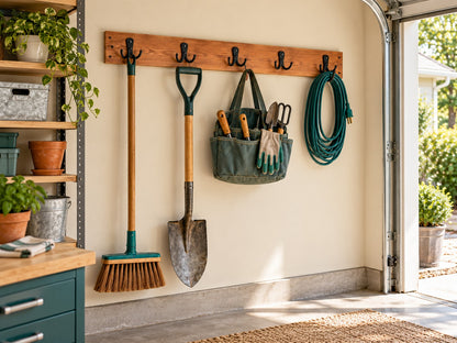 Evergreen Garden Tool Rack