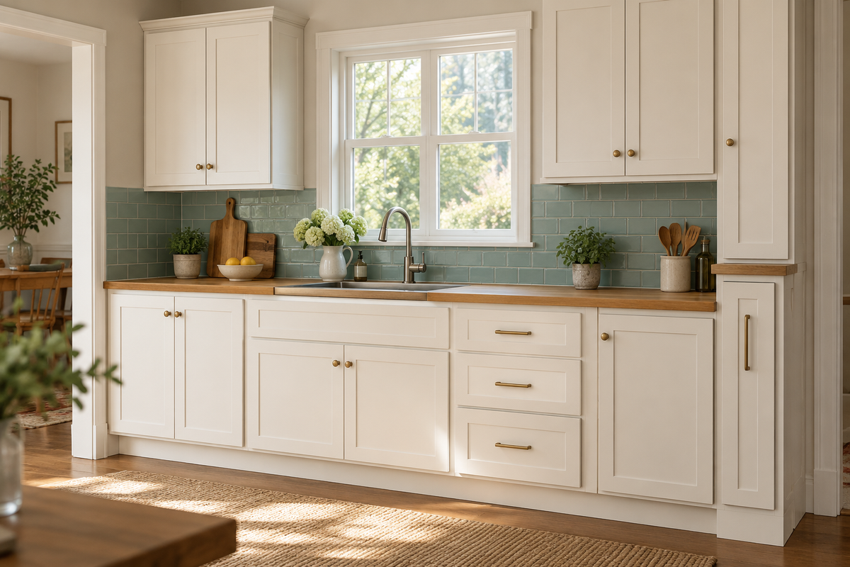 Summit cabinets in a kitchen — design inspiration, accessories and other cabinets not included