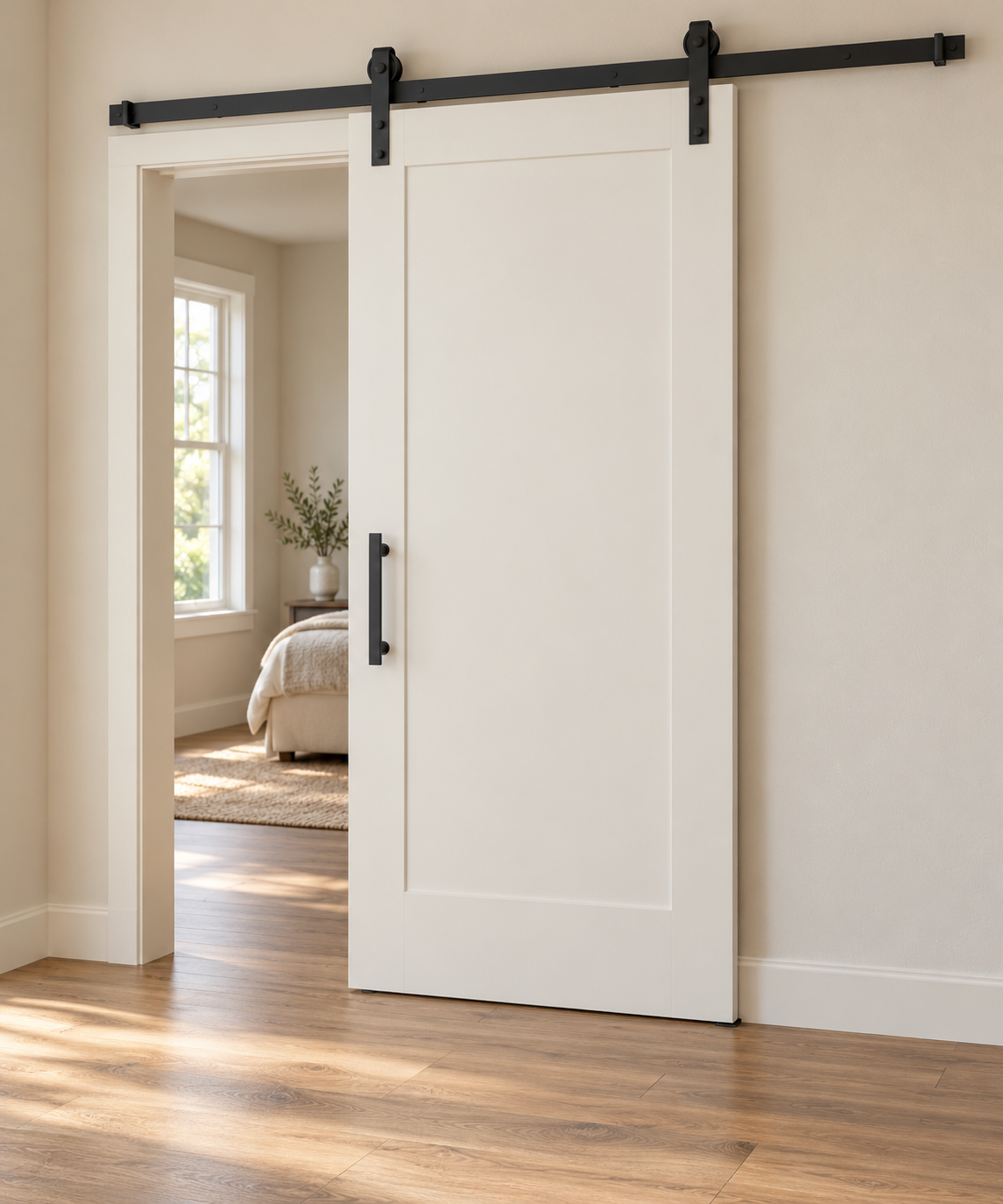 Heritage Custom Barn Door · Custom Size · Custom Pattern · Painted · Illustrative design preview